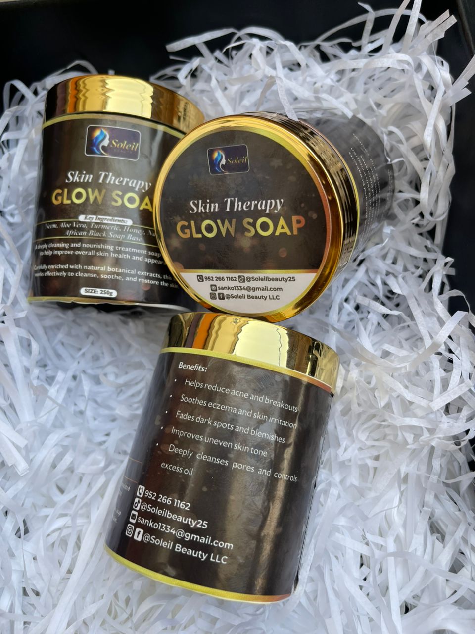 Skin Therapy Glow Soap 500gm for Even Skin Tone