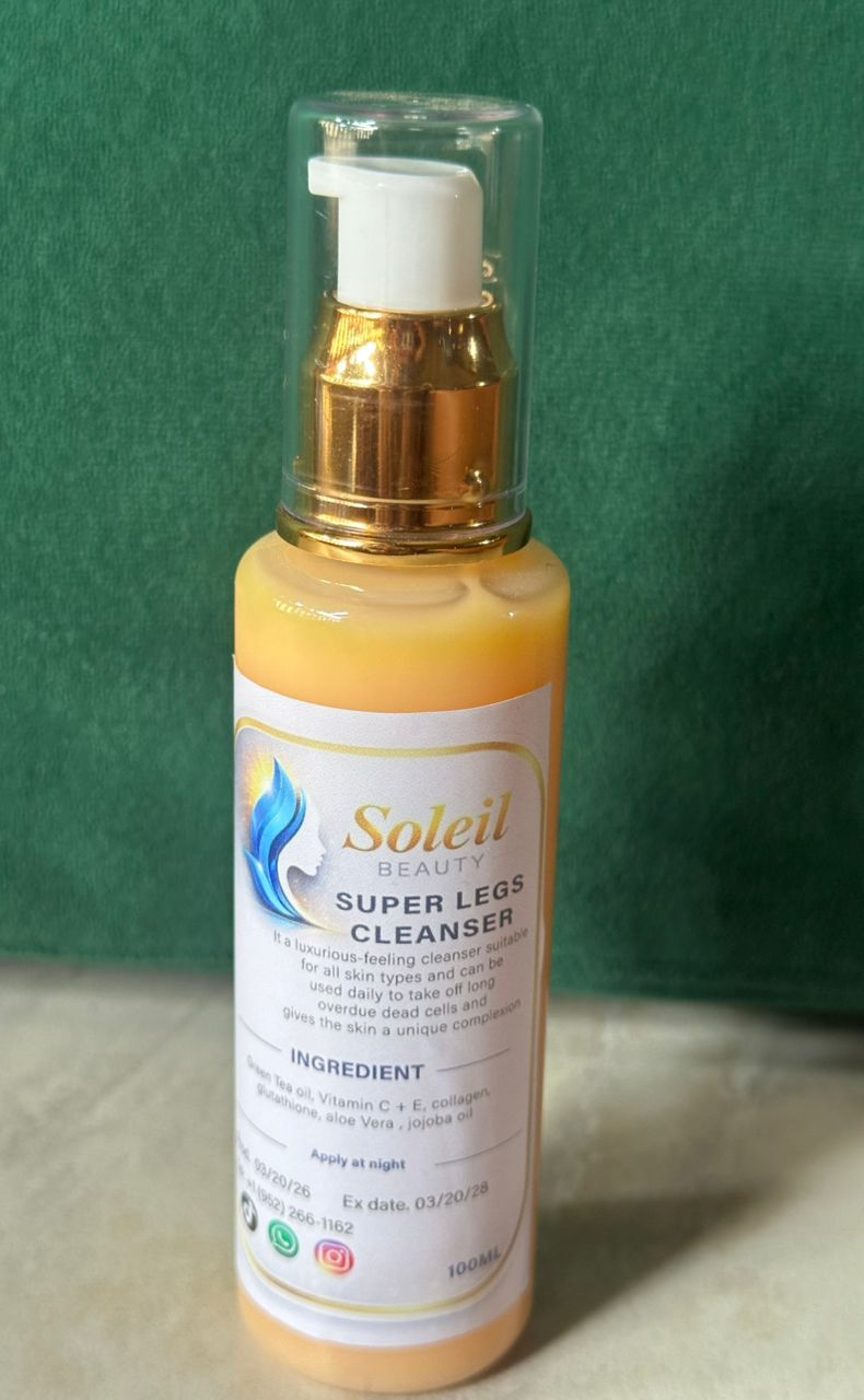 Super Legs Cleanser for Smooth Skin | Soleil Beauty