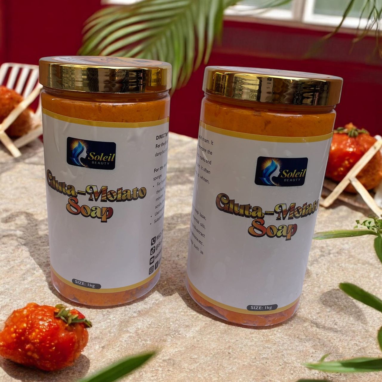 Gluta Molato Soap 1 KG for Skin Brightening