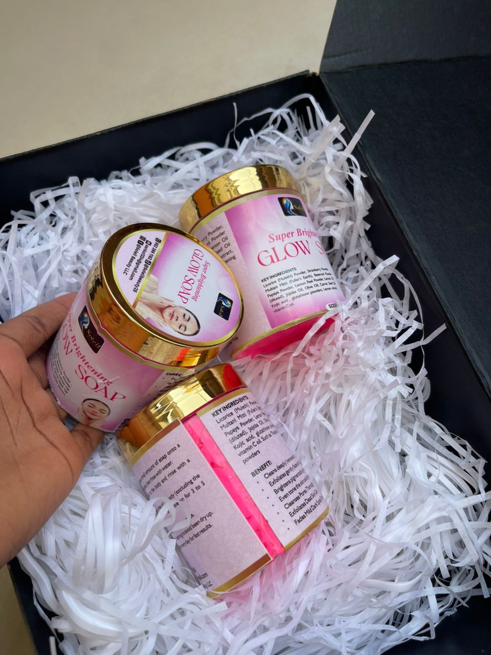 Super Brightening Glow Soap 500gm for Even Skin Tone