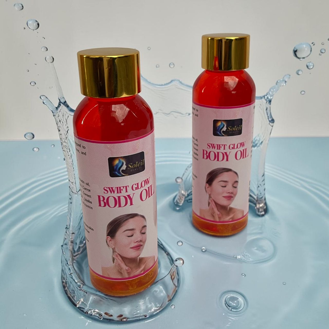Swift Glow Body Oil for Radiant Skin | Soleil Beauty