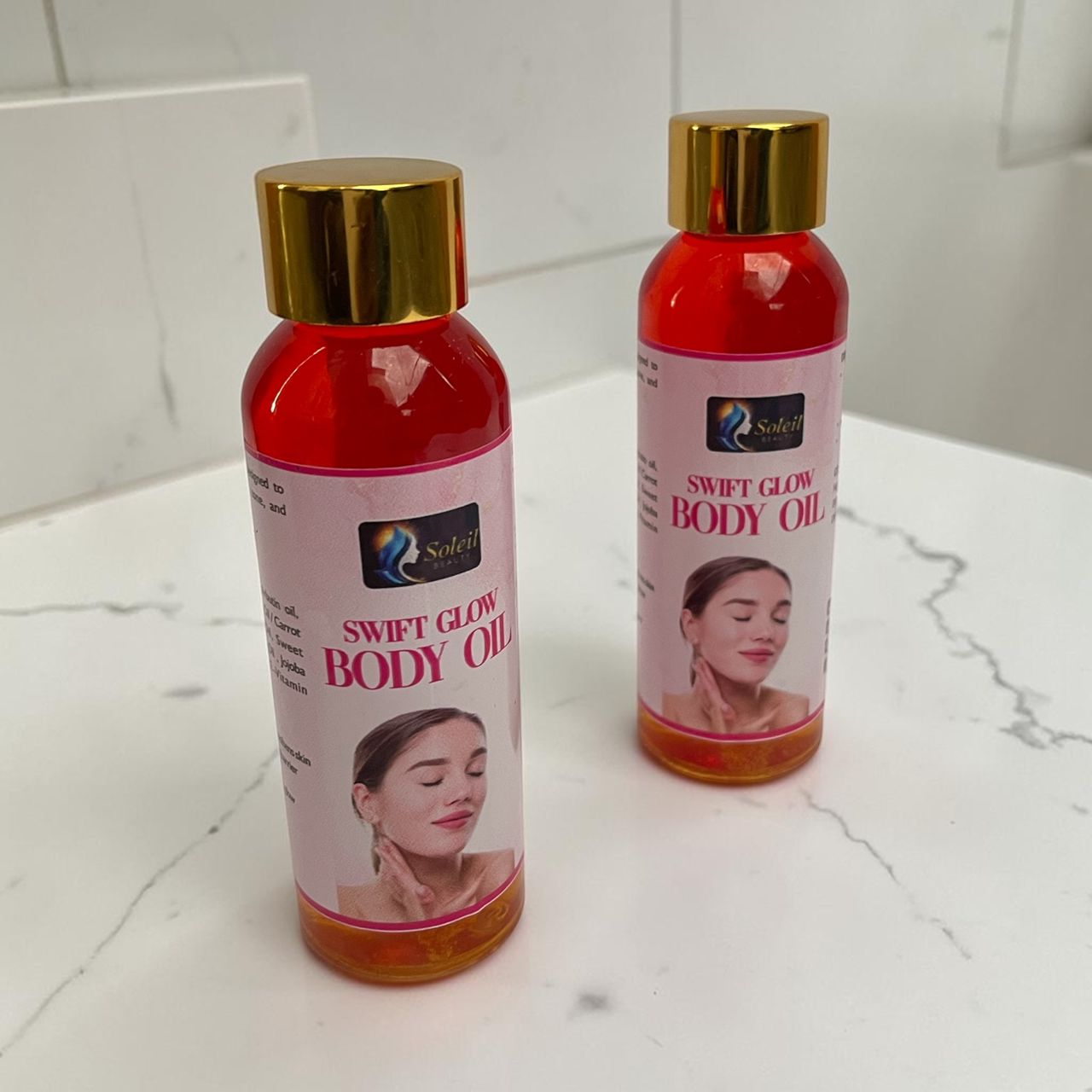 Swift Glow Body Oil for Radiant Skin | Soleil Beauty