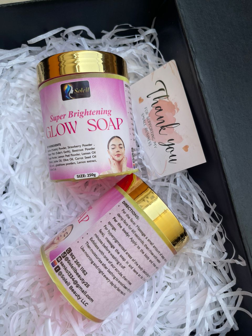 Super Brightening Glow Soap 500gm for Even Skin Tone