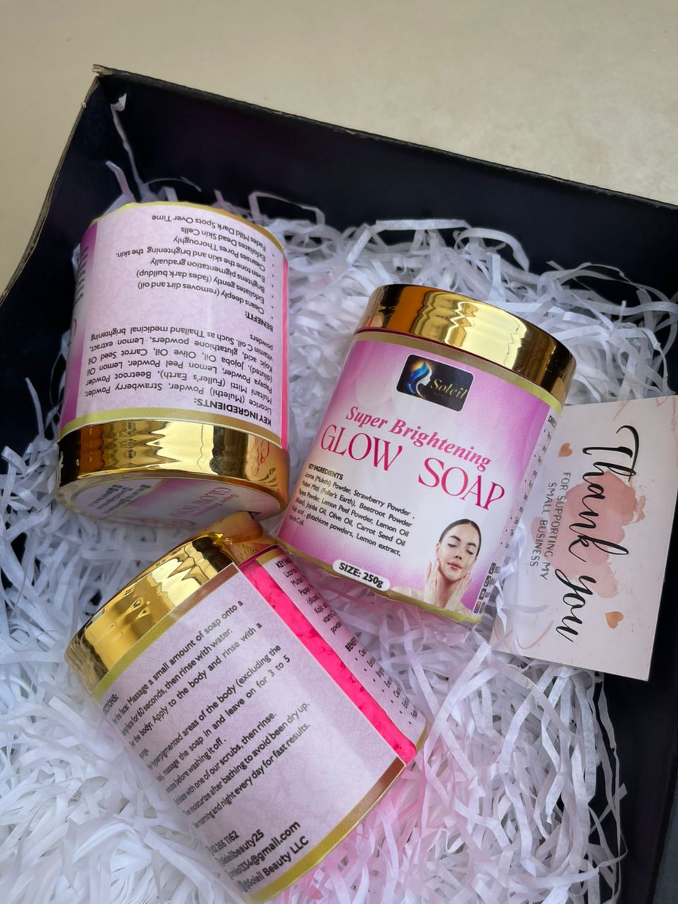 Super Brightening Glow Soap 500gm for Even Skin Tone