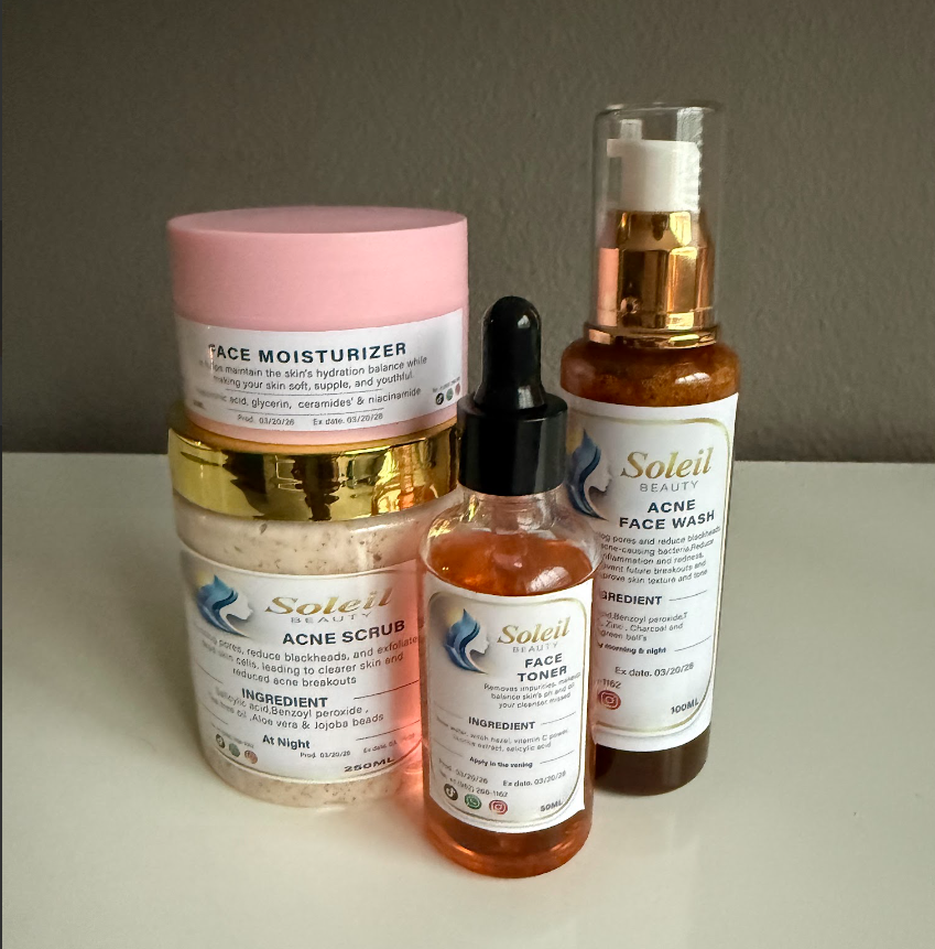 Acne Prone Skincare Set | Soleil Beauty